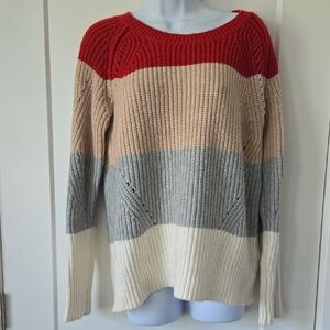 Lucky Brand Multicolor Striped Sweater
